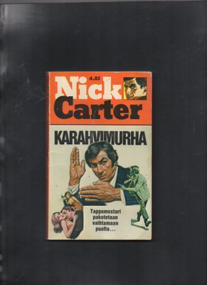 Nick Carter n:o 60 1976 Karahvimurha