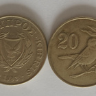 2 kpl Kypros 20 c 1983, 2 kuvaa - pikkukuva 1