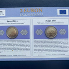 2€ 2014 Belgia + Suomi Monetan erikoissarja UNC - pikkukuva 2