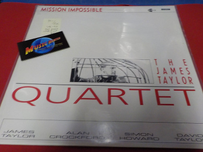 THE JAMES TAYLOR QUARTET - MISSION IMPOSSIBLE M-/EX LP