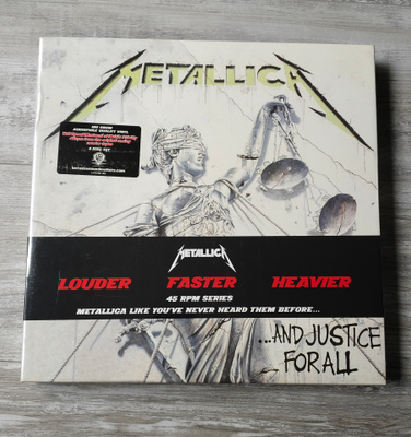 Metallica – And Justice For All (2008, 4xLP, Box Set)
