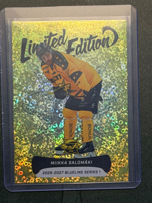 MIIKKA SALOMÄKI LIMITED EDITION YELLOW SAIPA