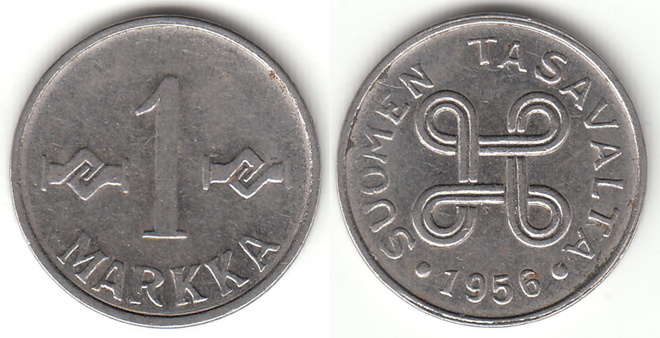 1 mk 1956 lyhyet kärjet 6 ja 9