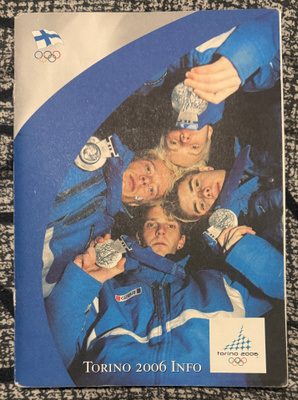 TORINO 2006 TEAM FINLAND MEDIA INFO KANSI IRTI