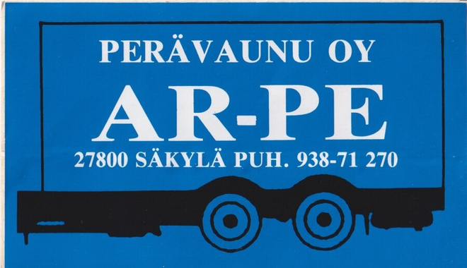 Säkylä. AR-PE .Perävaunu Oy,   e223