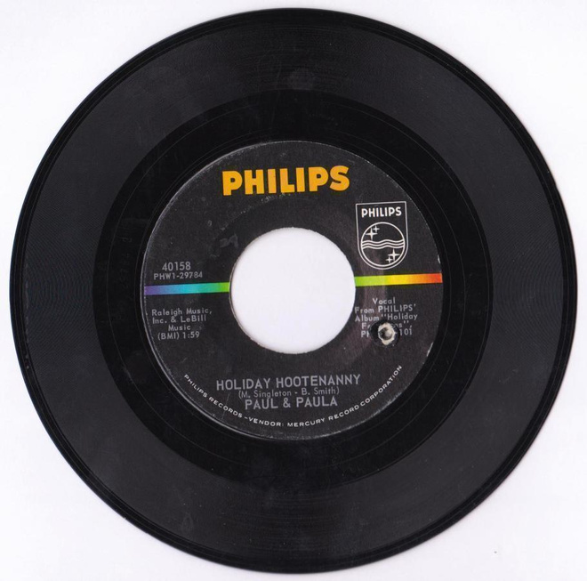 PAUL & PAULA; Holiday Hootenanny / Holiday for teens 7"