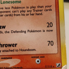 Houndoom 7/115 Unseen Forces Pokemon - pikkukuva 3