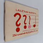 Arpad Joob : Lauletaan nuoteista : 234 runosävelmää - pikkukuva 1