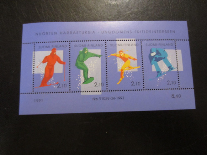 1991 BL8 Nuorten harrastuksia - laskettelu **