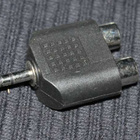 3,5mm stereoplug - 2xRCA Naaras Adapteri - pikkukuva 1