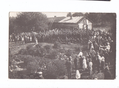 VANHA Valokuva Postikortti Lapua? Raahe? Pohjanmaa 1920-l