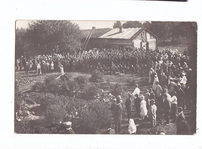 VANHA Valokuva Postikortti Lapua? Raahe? Pohjanmaa 1920-l