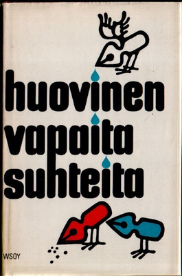 Veikko Huovinen: Vapaita suhteita (valitut erikoiset) sid.2p