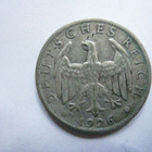 Saksa Weimar 2 reichsmark 1926 G hopeaa - pikkukuva 2