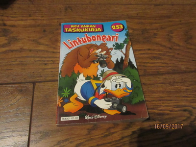 Aku Ankan taskukirja 253 - Lintubongari (1.Painos)