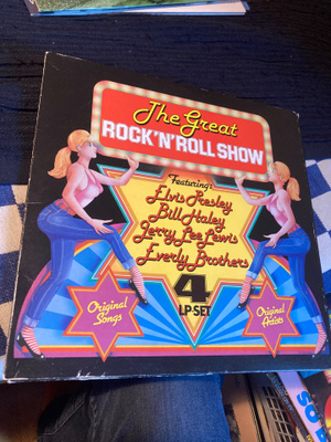 The Greatest Rockn roll show boksi 4 lp ger