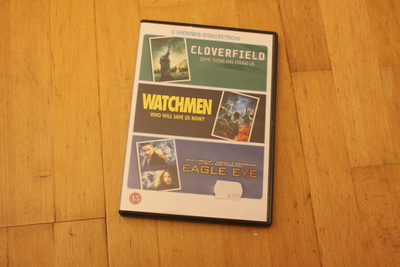 Cloverfield Watchmen Eagle Eye 3 DVD