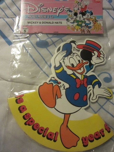 Disney's Mickey & Donald Hats / Party Hats / Juhlahatut