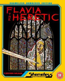 Flavia The Heretic - pahuuden luostari Blu-Ray **muoveissa**