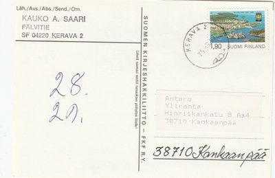 Postileima, KERAVA  2