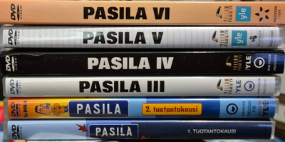 Pasila - koko sarja 1-6 -DVD.HIENOSSA KUNNOSSA