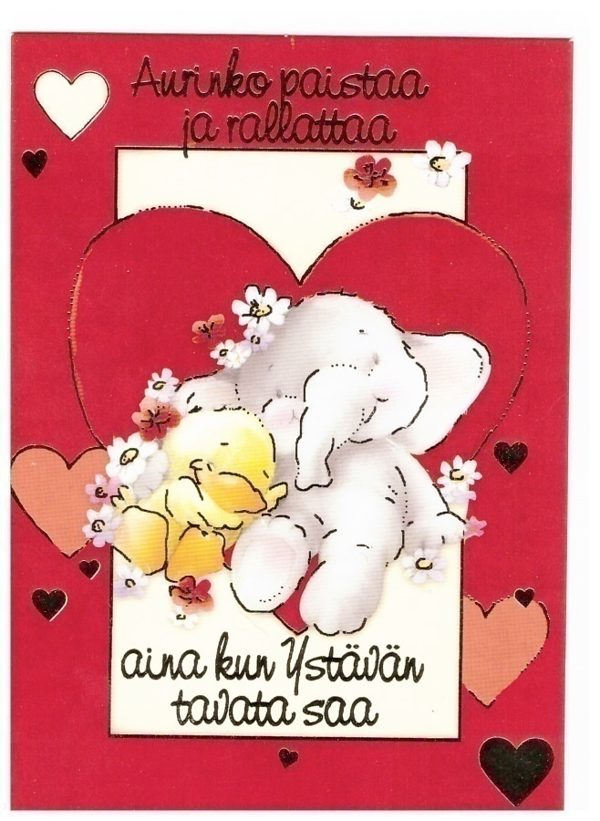 °°AURINKO PAISTAA JA RALLAATTAA...°° -KORTTI