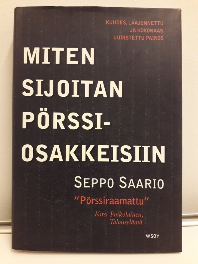 Miten Sijoitan Pörssiosakkeisiin (Seppo Saario, kirja)