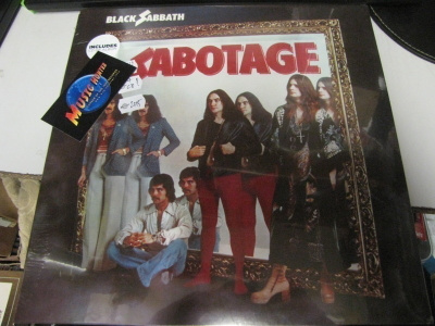 BLACK SABBATH - SABOTAGE 2015 PAINOS UUSI LP + CD