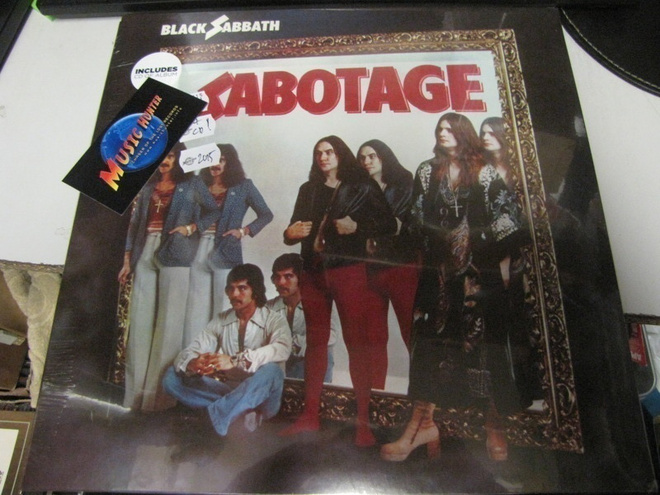 BLACK SABBATH - SABOTAGE 2015 PAINOS UUSI LP + CD
