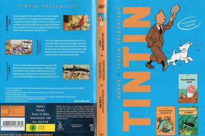 DVD: Tintin seikkailut 3