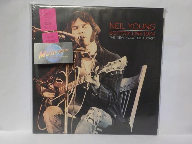 NEIL YOUNG - BOTTOM LINE 1974 THE NEW YORK BROADCAST 2018 LP