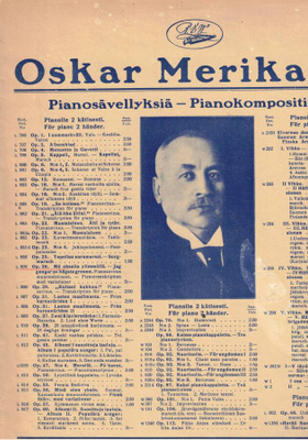 Oskar Merikanto: Mä oksalla ylimmällä