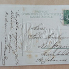 Soikiokortti, joulupukki, lapset keräävät omenoita ym, 1915 - pikkukuva 2