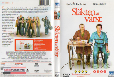 Perhe On Painajainen (4 016) K -SV- DVD robert de niro 2000