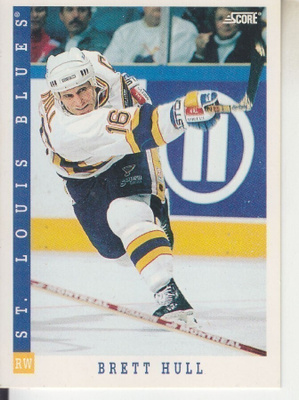 Bret Hull 93-94 Score