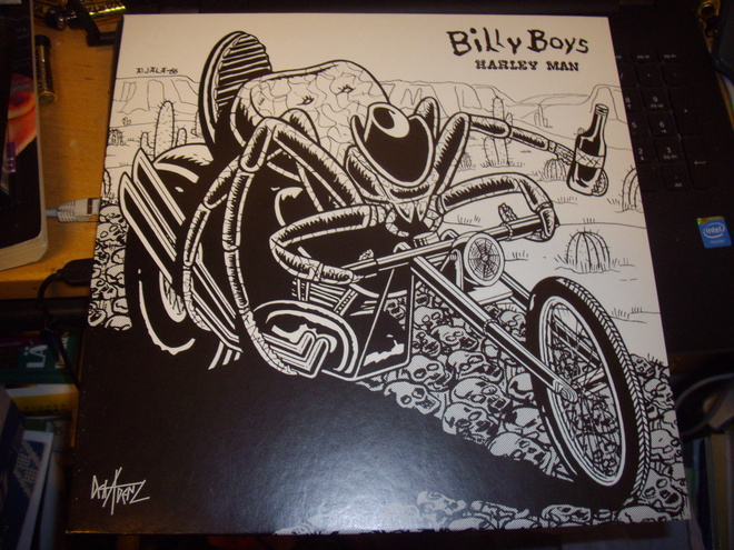 LP :  Billy Boys : Harley Man ( DEKADENZ FUCK-003 ) UUSI!