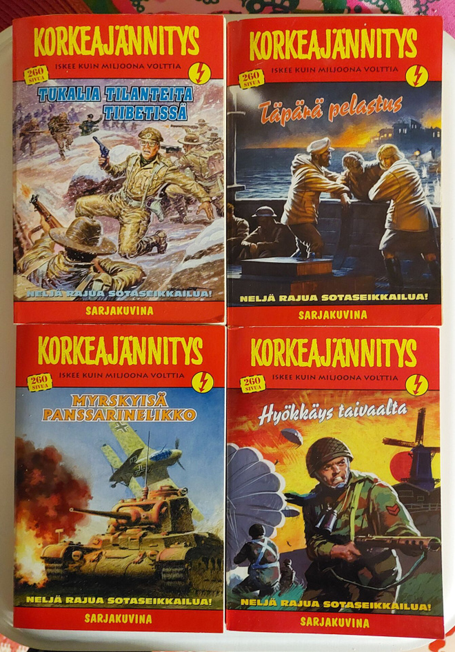 Korkeajännitys  2019  4 nroa : 1, 3, 4 ja 5