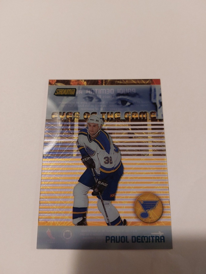 1999-00 Stadium Club Eyes of the Game #EG9 Pavol Demitra