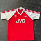 Arsenal FC Home Shirt 1988–1990 (Aito vintage). - pikkukuva 1