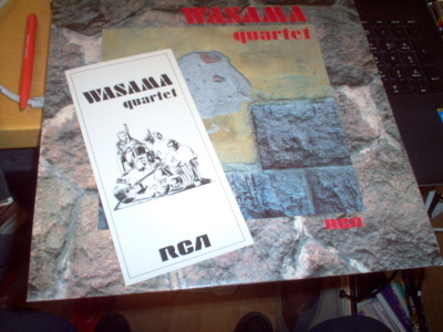 LP : Wasama Quartet  :  Wasama Quartet (Sis.postikulut )