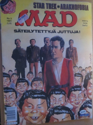 Suomen Mad # 3/1991 - säteilytettyjä juttuja!