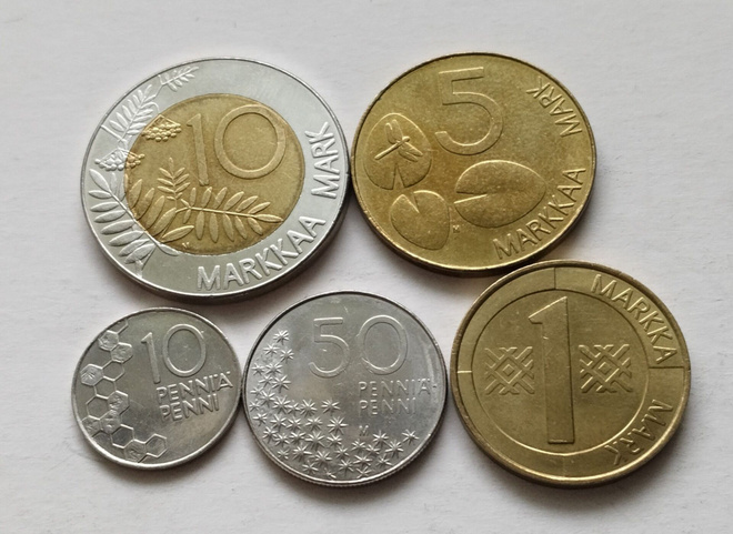 10 p - 10 mk,  v. 1994, circ