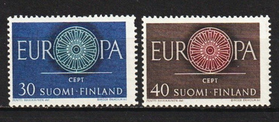 1960 Eurooppamerkit leimaamattomina**