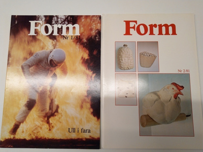 FORM 1981 vuosikerta 7 lehteä