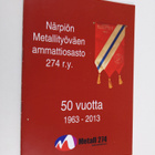 Närpiön metellityöväen ammattiosasto r.y. 50 vuotta 1963-... - pikkukuva 1