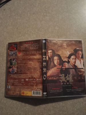 Hero dvd,jet li