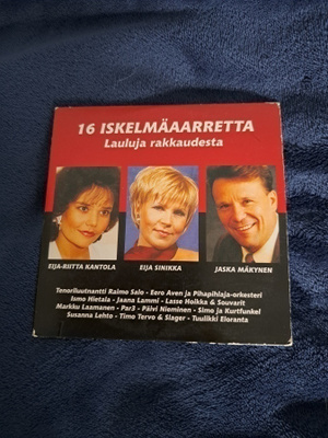 16 Iskelmäaarretta Lauluja rakkaudesta cd