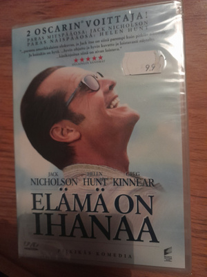 Elämä on ihanaa dvd,jack nicholson