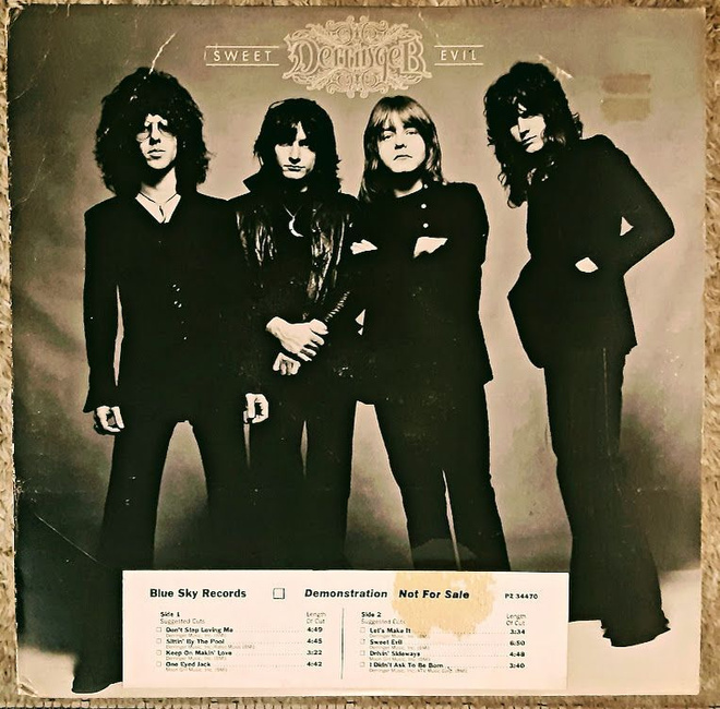 Derringer: Sweet Evil, US Promo LP VG/VG+