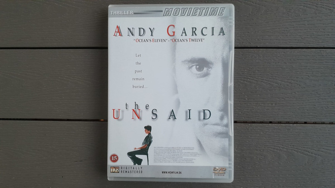 DVD: The Unsaid / Kohtalon Vanki (Andy Garcia 2001)